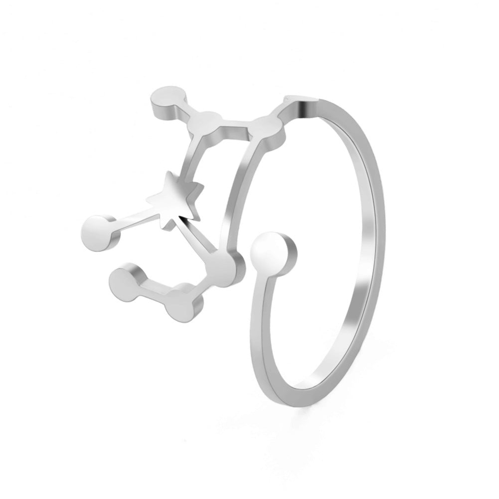 Personalized Stainless Steel Universal Fashion Ring