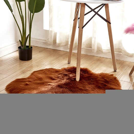 Plum Blossom Long Plush Carpet for Home Use