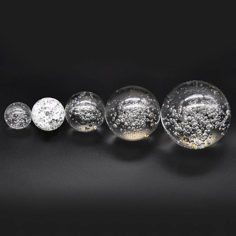 Bubble Ball Ice Crack Fountain Accessory - Multiple Sizes