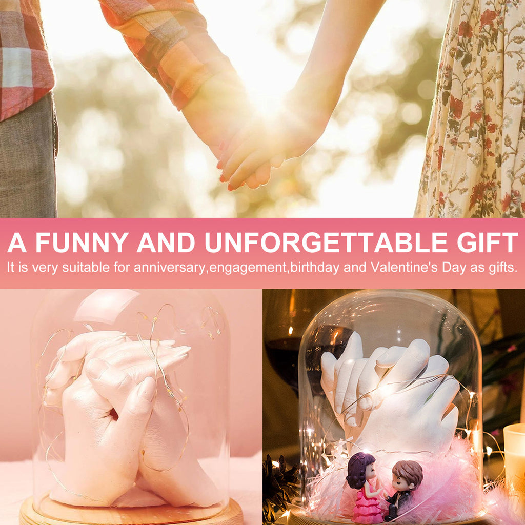 EELHOE 3D Hand Mold DIY Kit for Valentine's Gift