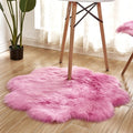 Plum Blossom Long Plush Carpet for Home Use