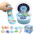 Special Supplies Sensory Therapy Putty for Kids and Adults with Cute Charms Resistive Hand Exercise Stress Relief Therapy Putty (Sea)