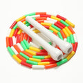 Beaded Kids Jump Rope - Adjustable Skipping Jump Rope for Kids - Durable Shatterproof Beads - Lightweight & Tangle-Free Exercise Training Jump Rope Kids/9FT